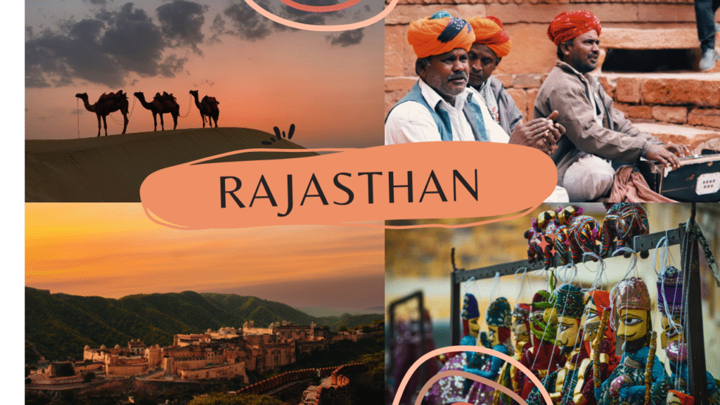 rajasthan travel vlog youtube thumbnail